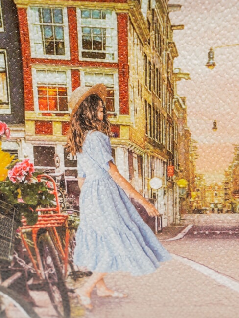 YESBAG Mała kopert&oacute;wka z paskiem na ramię Holland Dreams - Torby damskie