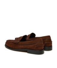 TOMMY HILFIGER CLASSIC HILFIGER Mokasyny ze sk&oacute;ry zamszowej brązowy - Buty męskie - 5