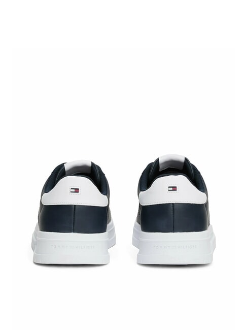 MODERN CUPSOLE STRIPES Sk&oacute;rzane trampki pustynne niebo - Buty męskie