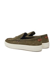 TOMMY HILFIGER MODERN LIGHT HYBRID Mokasyny ze sk&oacute;ry zamszowej zieleń wojskowa - Buty męskie - 5