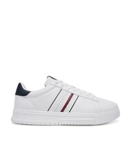 TOMMY HILFIGER MODERN CUPSOLE STRIPES Sk&oacute;rzane trampki biały - Buty męskie - 2
