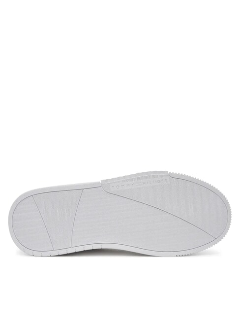 MODERN CUPSOLE STRIPES Sk&oacute;rzane trampki biały - Buty męskie