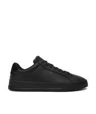 TOMMY HILFIGER COURT BETTER Sk&oacute;rzane trampki czarny - Buty męskie - 2