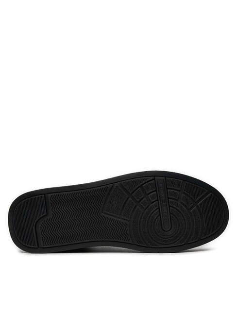 COURT BETTER Sk&oacute;rzane trampki czarny - Buty męskie