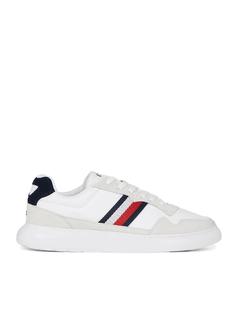 LIGHT CUPSOLE MIX Sk&oacute;rzane trampki jasnobiały/andorra - Buty męskie