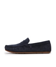 TOMMY HILFIGER CASUAL DRIVER Mokasyny ze sk&oacute;ry zamszowej pustynne niebo - Buty męskie - 4