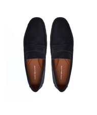 TOMMY HILFIGER CASUAL DRIVER Mokasyny ze sk&oacute;ry zamszowej pustynne niebo - Buty męskie - 5