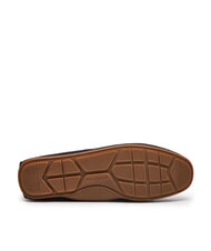 TOMMY HILFIGER CASUAL DRIVER Mokasyny ze sk&oacute;ry zamszowej pustynne niebo - Buty męskie - 7