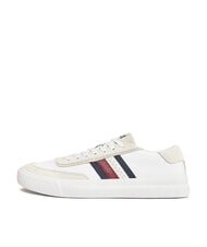 TOMMY HILFIGER TH CUPSET Sk&oacute;rzane trampki biały - Buty męskie - 4