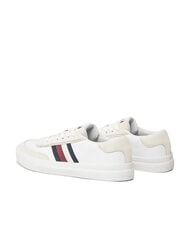 TOMMY HILFIGER TH CUPSET Sk&oacute;rzane trampki biały - Buty męskie - 6