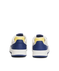 TOMMY HILFIGER TOMMY JEANS Cupsole Sk&oacute;rzane trampki aksamitny błękit - Buty męskie - 4
