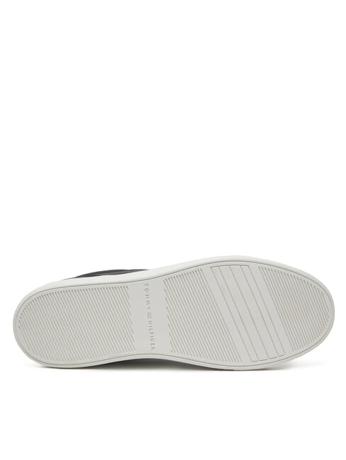 ESSENTIAL CHIC COURT Damskie sk&oacute;rzane trampki czarny - Buty damskie