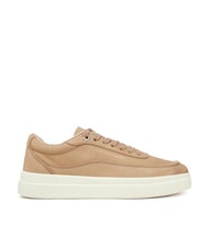 TOMMY HILFIGER MODERN COURT Damskie sk&oacute;rzane trampki iłowiec - Buty damskie - 2