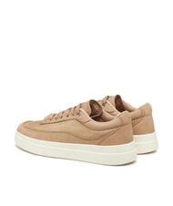 TOMMY HILFIGER MODERN COURT Damskie sk&oacute;rzane trampki iłowiec - Buty damskie - 5