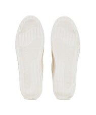 TOMMY HILFIGER BASKET MIX Damskie trampki starożytny biały/gliniasty otoczak - Buty damskie - 7