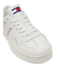TOMMY HILFIGER THE GREENWICH Sk&oacute;rzane trampki kość słoniowa - Buty damskie - 3