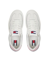 TOMMY HILFIGER THE GREENWICH Sk&oacute;rzane trampki kość słoniowa - Buty damskie - 4