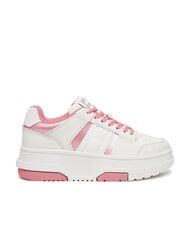TOMMY HILFIGER TH BROOKLYN Sk&oacute;rzane trampki na platformie elegancki r&oacute;ż - Buty damskie - 2