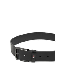 TOMMY HILFIGER DENTON Pasek sk&oacute;rzany czarny - Paski - 2