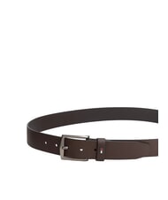 TOMMY HILFIGER DENTON Pasek sk&oacute;rzany ziarna kawy - Paski - 3