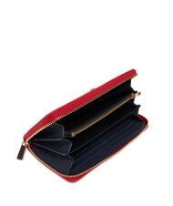 TOMMY HILFIGER TH ICON Portfel zapinany na suwak podstawowy czerwony - Portfele damskie - 2