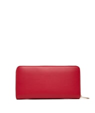 TOMMY HILFIGER TH ICON Portfel zapinany na suwak podstawowy czerwony - Portfele damskie - 3