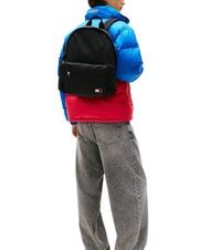 TOMMY HILFIGER TJ ESS DAILY Plecak czarny - Plecaki szkolne i rekreacyjne - 4