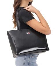 TOMMY HILFIGER TJ MUST Torba na zakupy czarny - Torby damskie - 5