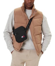 TOMMY HILFIGER TJ ESS DAILY Torba na ramię czarny - Torby na ramię męskie - 5
