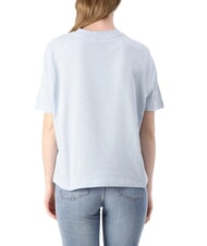 TOMMY HILFIGER OUTLINE FLAG TEE Koszulka z kr&oacute;tkim rękawem o regularnym kroju - Koszulki i topy damskie