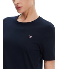 TOMMY HILFIGER TH Koszulka z kr&oacute;tkim rękawem o regularnym kroju ciemna noc granatowa - Koszulki i topy damskie - 3