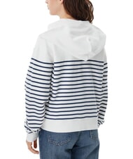 TOMMY HILFIGER SCRIPT LOGO Bluza z kapturem z bawełny zapinana na suwak - Bluzy damskie