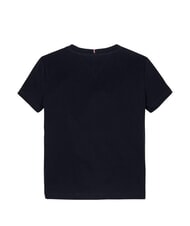 TOMMY HILFIGER KIDS BIMBA Koszulka bawełniana z nadrukiem brokatowym ciemna noc granatowa - Koszulka dziecięca - 5