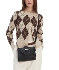 TOMMY HILFIGER TH HERITAGE Torba na ramię z paskiem na ramię czarny - Torby damskie - 5