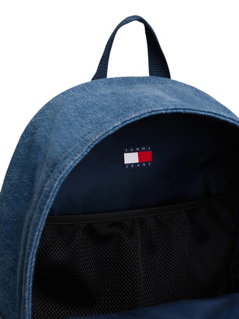TJ UTILITY Plecak dżinsowy średni denim - Plecaki szkolne i rekreacyjne