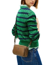 TOMMY HILFIGER TH ICON Mała torba na ramię Nordycki szarobrązowy - Torby damskie - 4