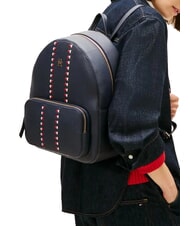 TOMMY HILFIGER TH TIMELESS Plecak kosmiczny niebieski - Torby damskie - 5