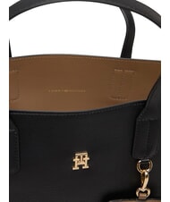 TOMMY HILFIGER TH ICON Torebka z paskiem na ramię czarny - Torby damskie - 4