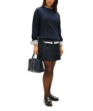 TOMMY HILFIGER TH TIMELESS Torebka z paskiem na ramię kosmiczny niebieski - Torby damskie - 5
