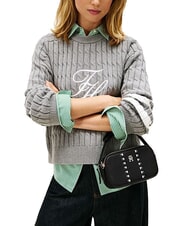 TOMMY HILFIGER TH TIMELESS Mała torba na ramię czarny - Torby damskie - 4