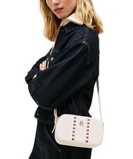 TOMMY HILFIGER TH TIMELESS Mała torba na ramię muślin - Torby damskie - 4