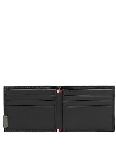 TH HARDWARE Portfel sk&oacute;rzany czarny - Portfele męskie