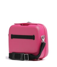 MANDARINA DUCK D-DROP 2.0 Twarda kosmetyczka z paskiem na ramię malina r&oacute;ża - Kosmetyczka - 2
