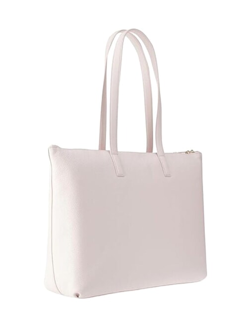 MELLOW LEATHER Sk&oacute;rzana torba na zakupy cukierkowy r&oacute;ż - Torby damskie