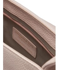 MANDARINA DUCK MELLOW Mała sk&oacute;rzana torba na ramię cukierkowy r&oacute;ż - Torby damskie - 5