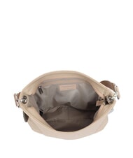 MANDARINA DUCK MELLOW LEATHER Sk&oacute;rzana torba na ramię ciepły szary - Torby damskie - 4