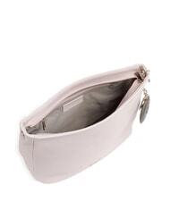 MANDARINA DUCK MELLOW LEATHER Sk&oacute;rzana torba na ramię cukierkowy r&oacute;ż - Torby damskie - 3