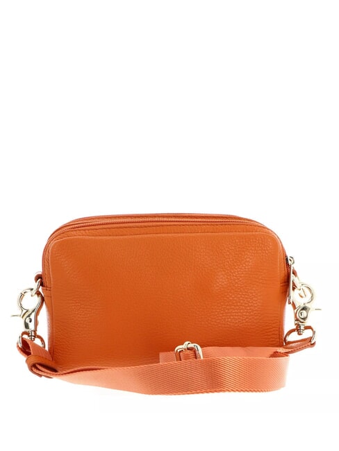 MELLOW LEATHER Sk&oacute;rzana torba na ramię marmolada - Torby damskie