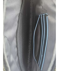 PIQUADRO BLUE SQUARE Sk&oacute;rzane etui na karty niebieski - Portfele męskie - 3