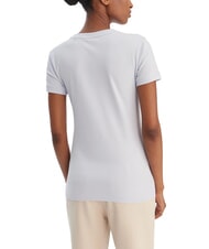 GUESS MINI TRIANGLE Koszulka typu slim-fit niebieski w drogach oddechowych - Koszulki i topy damskie - 2